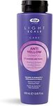 Lisap Light Scale Care Anti-Yellow Shampoo, Purple Shampoo for Blonde Hair & Highlights, Nourishing & Hydrating Purple Toner, Neutralizes Brassy Tones for A Balanced Blonde