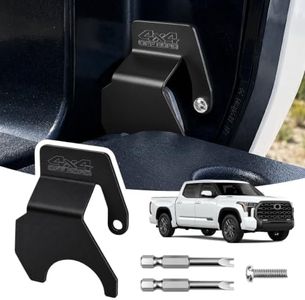 Klutchtech Tailgate Anti-Theft Lock Fit for Toyota Tundra 2022+, Truck Bed Tailgate Locks Protector Compatible with Toyota Tundra Accessories 2026-2022 (Black)
