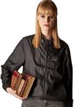 Members Only Women's Packable Oversized Jacket - Black 2X-Large