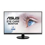 ASUS 27” 1080P Monitor (VA27DQ) - Full HD, IPS, 75Hz, Speakers, Adaptive-sync/FreeSync™, Low Blue Light, Flicker Free, VESA Mountable, Frameless, HDMI, VGA, DisplayPort, Tilt Adjustable