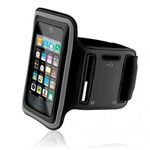 Armband Sports Gym Workout Cover Case Running Arm Strap Band Neoprene Black for iPod Touch 5 (5th Generation)