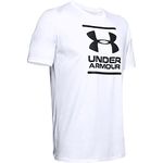 Under Armour Men UA GL Foundation Short Sleeve Tee, Super Soft Men's T Shirt for Training and Fitness, Fast-Drying Men's T Shirt with Graphic