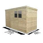 Total Sheds 7ft (2.1m) x 4ft (1.2m) Shed Pent Shed Garden Shed Timber Shed