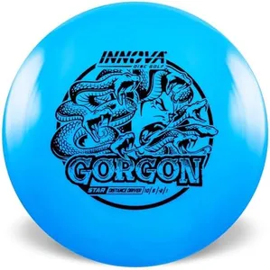 Innova Star Gorgon Distance Driver, Control Disc Golf Driver with Straight Glide (Colors Will Vary) (170-172g)