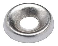 #6 Stainless Cup Countersunk Finish Washer, (100 Pack) - Choose Size, by Bolt Dropper, 18-8 (304) Stainless Steel