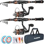 PLUSINNO Fishing Rod and Reel Combo