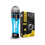 Skore Skin Thin Condoms 10s and Cool Lubes 50 ml