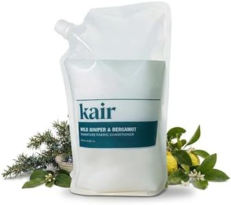 Kair Signature Fabric Conditioner Refill - Wild Juniper & Bergamot | Plant-Based Fabric Softener, 16.9 Fl Oz, Vegan, Cruelty-Free, Biodegradable, Anti-Static Softens & Protects Fibers