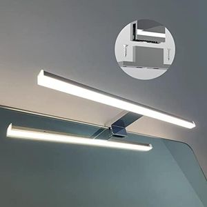 DILUMEN Lámpara LED de Espejo, 800lm,10w,40cm, Aplique Luz Baño Espejo, Estilo Minimalista,Lampara Baño,Blanco Natural 4000k, 230v IP44 Impermeable