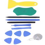 Electronics Repair Tool PVC Plastic Electronics Opening Pry Tool Spudger Opening Prying Bar Triangular Sheet Suction Cup Kit