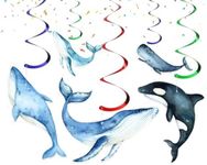 Whales Streamers - Ocean-Inspired Party Decorations for a Whale of a Good Time