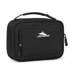 High Sierra Kids' Single Compartment Lunch Bag, Black, One Size, Single Compartment Lunch Bag