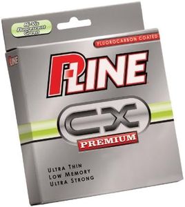 P-Line CX Premium Fluorescent Green Fishing Line 260-300 Yard (Filler Spool)- 6LB