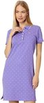 U.S. Polo Assn. Dot Polo Dress Purple Haze MD