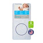 Dream On Me Crib and Toddler, 180 Coil Mattress, Star Bright