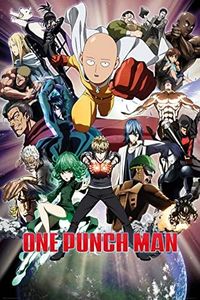 Grupo Erik FP4305 Poster One Punch Man Collage, carta, Multicolore, 91 x 61,5 x 0,1 cm