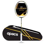 Apacs Z-Power 800 RP+ (38LBS, 100% Japan Made Graphite) 4U | Head Heavy Unstrung Badminton Racquet with Sonic Metal Tech (Ideal for Intermediate and Advance Players) | Badminton Racket with Full Cover
