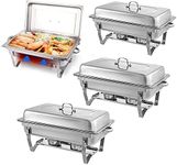 Chafing Dishes for Buffet 4 Pack 9 