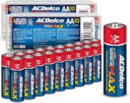 ACDelco AA Batteries UltraMAX Premium Alkaline Battery, 20-Count