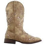 ROPER Women's Western Fashion Boot, Tan, 8