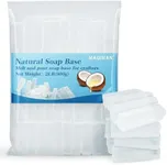MAQIHAN Soap Base Natural 2LB - Clear Glycerin Base for Soap Making Melt and Pour Organic Glicerina para Hacer Jabones Foaming Additives Odorless Good Cleaning Ability Soap Making Supplies