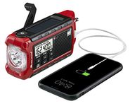 Midland Radio ER210 AM FM Digital NOAA Weather Radio with Cree Led Flashlight and USB Charger Output