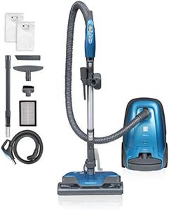 Kenmore Pet Friendly Lightweight Bagged Canister Vacuum Cleaner with Extended Telescoping Wand, HEPA, 2 Motors, Retractable Cord, and 4 Cleaning Tools, Blue