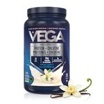 Vega Protein + Creatine, 28g Plant Based Protein Powder with Creatine for Muscle Recovery – Vanilla,18 Servings, 864 grams