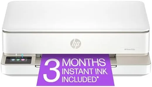 HP Envy 6155e Wireless All-in-One Color Inkjet Printer, Portobello, Print, scan, copy, Duplex printing Best-for-home, 3 month Instant Ink trial included, AI-enabled (714L5A)