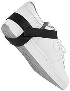 Adjustable One Size Fits All Anti Static 1M Ohm ESD Reusable Foot Heel Straps Premium Quality Perfect for Grounding, Removing Static, Protecting Electronics Against Electric Shock - 20 Pieces, Black