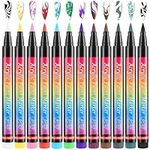 Amaxiu 12 Colors Nail Art Pens Set,