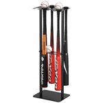 Gypie Baseball Bat Holder Stand 8 Bats 5 Balls