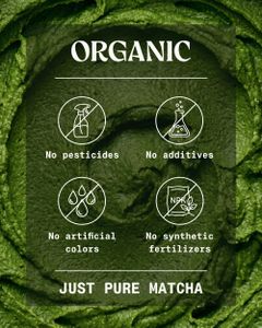 NaturaleBio Organic Japanese Matcha Green Tea Powder, Culinary Grade, 100g – Uji Kyoto