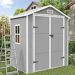 UDPATIO Outdoor Resin Storage Shed 