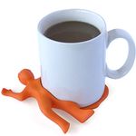 Suck UK | Funny Coaster | Splat Stan Dad Coaster or Beer Mats For Drinks | Hot Drinks Accessories | Office Desk Coaster | Funny Home Office Accessories | Novelty Gifts For Men & Office Gifts