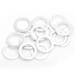 15PCS M18 Oil Drain Plug Gasket Compatible with Honda Accord Odyssey Acura,Standard Car Accessories Oil Plug Gasket,Oil Drain Pan Crush Washer Replacement OEM#90471-PX4-000(for Honda M18)