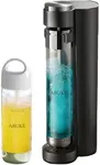 ABUKE Sparkling Water Maker Soda Maker Streaming Machine for Carbonating with 1L and 0.5L water bottle, Seltzer Fizzy Water Maker, Compatible with Any Screw-in 60L CO2 Carbonator(NOT Included)