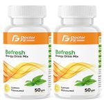 DOCTORFIT Befresh Energy Drink Mix for Men & Women for Weight Loss & Refreshing (Lemon Flavoured, 50g) (Pack of 2)