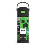 410mL Stainless Steel Licensed FUNtainer® Bottle, Minecraft