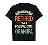 Grandpa Shirts For Men Funny Fathers Day Retired Grandpa T-Shirt