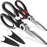 [2-pack] Kitchen Scissors Heavy Dut