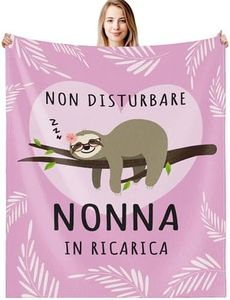 G-dake Regali per Nonna da Nipote, Regalo Nonna Compleanno Coperta, Nonna Idee Regalo per Natale Ringraziamento Festa Della Mamma Festa dei Nonni Coperta morbida 130x150cm