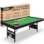 SereneLife 6-Ft Folding Pool Table 
