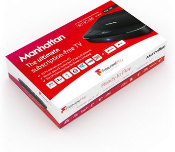 Manhattan T3-R 4K Recorder with 500GB Storage – Freeview Play TV Box