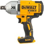 DEWALT 20V MAX* XR Cordless Impact Wrench with Hog Ring Pin Anvil, 3/4-Inch , Tool Only (DCF897B)