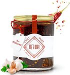 Handmade Vietnamese Chili Sauce 8oz - Regular Flavor - Authentic Garlic Chili Paste & Crisp - Perfectly Balanced with Spice, Sweetness & Savory Flavors - Elevate Every Meal with MẸ’S WAY