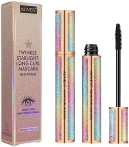 4D Silk Fiber Lash Mascara, Natural Smudge-proof & Waterproof Mascara, Black Thickening Lengthening Mascara Volume and Length No Clumping, Fuller Lashes, Lasting All Day