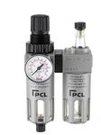 PCL Professional Air Tools 1/2 Filter Regulator Lubricator Unit - ATCFRL12