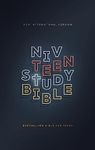 Holy Bible: New International Version, Teen Study Bible, Navy, Comfort Print