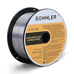 3 Pack .030 Flux Core Welding Wire, SONNLER Mig Welding Wire, 2Lbs Low Splatter Mild Steel E71T-GS Wire Compatible with HF Fourney Harbor Welder(3 Pack)